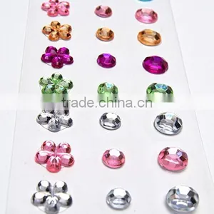 Crafts Gem Stickers, Well-being and Charming Crystal Stickers, Rhinestone Stickers thumbnail-4