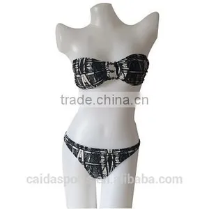 Top Quality New Arrival Awesome Hot Black Women Bikini Push up Swimwear thumbnail-1