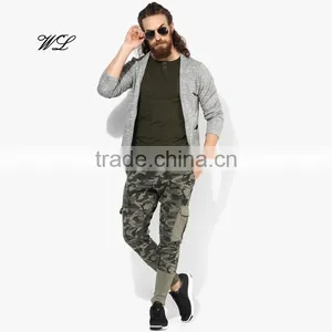 Man Fashion Long Sleeve Buttons Design Blazer Jacket Knit Fabric Fancy Shrug thumbnail-4