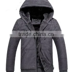 2016 New China Wholesale Fashion Hot Sale Good Quality Low Price Warmth Zipper Hoody thumbnail-5