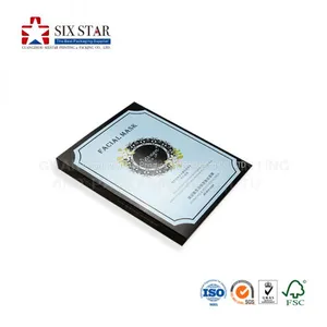 Cosmetic and Beauty Packaging Boxes for Facial Mask With Logo Printed in China thumbnail-3