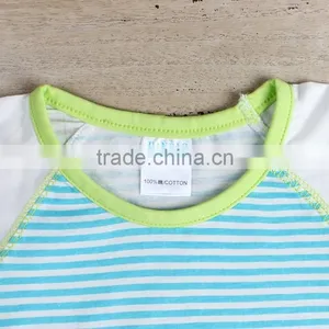 Wholesale Summer Hot Sale Short Sleeve 100% Cotton Baby Clothing Sets thumbnail-3
