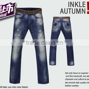 Professional Jeans Manufacturer in China Denim Jeans OEM Wholesale Jeans Pants thumbnail-1