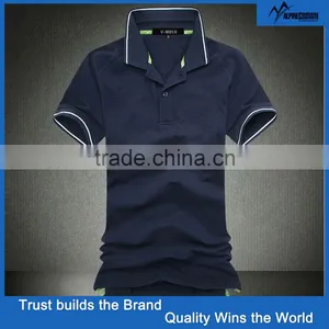 Manufacturer Supply Breathable Custom Logo Polo Shirts thumbnail-1