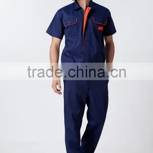 Unisex Polyester Cotton Summer Short Sleeve Work Uniform thumbnail-1