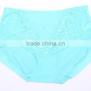 2015 Fashion Breathable Cotton Middle Waist Sex Women Hot Panties thumbnail-2