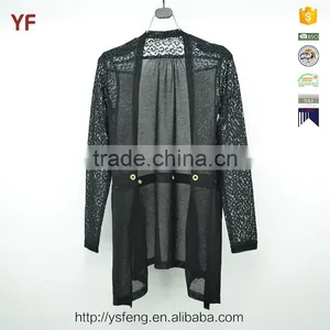 Long Sexy Transparent Handmade Cardigan 2015 Women thumbnail-1