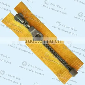 Wholesale High Quality 5# Custom Metal Zipper for Cloth 004 thumbnail-1