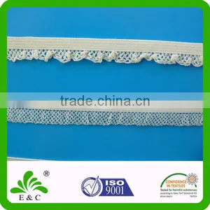 Custom Decorative Soft Mesh Knitting Elastic Tape for Underwear Lingerie thumbnail-1