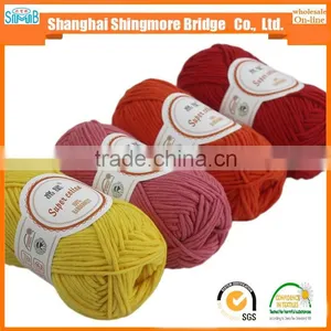 Online Shopping Knitting Yarns China Factory Best Price Wholesale 60% Cotton 40%acrylic Blended Yarn 1/1.5Nm Combed Cotton Yarn thumbnail-1