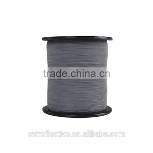 Double Sides 1.0mm Stitch Glass Beads Reflective Thread at the Edge of Webbing thumbnail-2