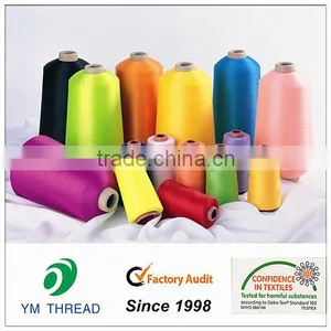 Supply Color 100 Polyester High Stretch Yarn 70/2 for Shoes Upper Knitting thumbnail-3