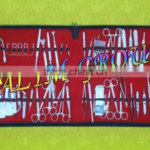 BASIC EYE SET of 45 Instruments Ophthalmic Lab Surgical thumbnail-1