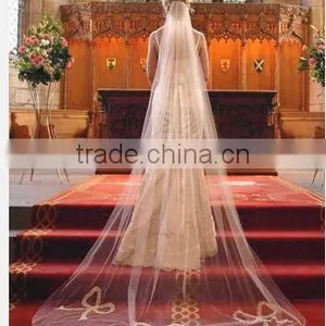 Veils for Brides Bridal Veils Cathedral/Chapel Long Veil Elegant Veil thumbnail-1