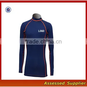 Sportswear Manufacturer Mens Compression Polyester Red Short Sleeve Surfing Suit/Long Sleeve Surf Shirts/---AMY164289 thumbnail-5
