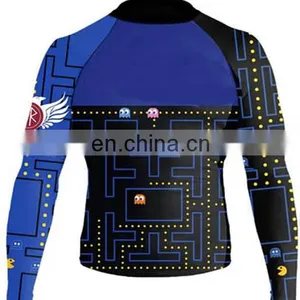 Custom Printed Sublimated Thermal Rash Guard thumbnail-6