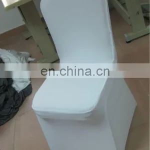 Cheap Spandex/lycra Stretch Chair Cover in White Color for Wedding/restaurant/hotel/wholesale/rent thumbnail-1