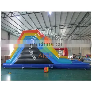 2017 Aier Hot Sale Long Tunnel Water Inflatable Slide thumbnail-5