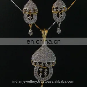 cz Pendants Jewelry Manufacturer, cz Pendant Jewelery Exporter thumbnail-1