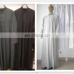 Saudi Arab Style Thobe for Man, Arabian Robes for Man thumbnail-1