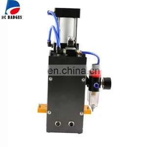Good Selling Pneumatic Button Badge Machine Efficiently Badge Press Making Machine thumbnail-3