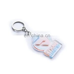 Custom Printed Plastic Acrylic Keychain thumbnail-4