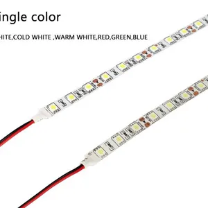 LED Strip With RF Remote Control Dimmer 12V Adapter 5Meters LED Strip Light 5050 60LEDs/m White,Warm White,Red,Blue thumbnail-2
