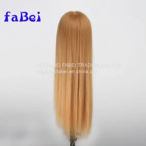 Xuchang Factory Popular Female Cheap Hair Mannequin Head With 100% Human Hair thumbnail-5