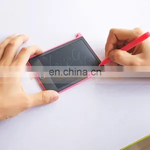 Digital LCD Graffiti Drawing Notepad Kids Erasable Writing Board With Eraser Lock thumbnail-2