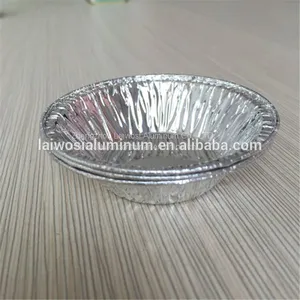 Round Small Aluminum Foil Baking Container for Sale,disposable Aluminium Foil Egg Tart thumbnail-3
