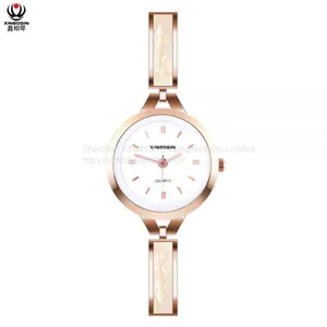 XINBOQIN Supplier Your LOGO Custom Minimalist Latest Design Fashion Quartz Acetate Ladies Watch thumbnail-2