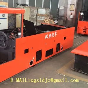 Electric Underground Mine Battery Tunnel Locomotive Anti-Explosive thumbnail-3