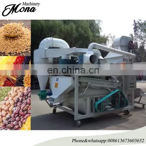 High Quality Small Grain Seed Cleaning Machine / Double Drum Pre-cleaner (Paddy Rice Wheat Lentils Corn Maize) thumbnail-2