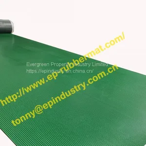 Vertical Ribbed Rubber Sheet(Transverse&vertical) From Qingdao Singreat in Chinese(Evergreen Properity ) thumbnail-1