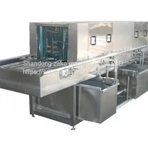 Tunnel Type Turnover Basket Washing Machine / Stainless Steel Basket Washing Machine thumbnail-2