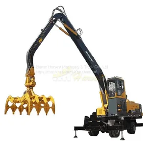 40 Ton Hydraulic Wheel Excavator With Grapple/Log Grab thumbnail-1