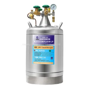 Self-pressurization Transportable Lab Biological Liquid Nitrogen Dewar/liquid Nitrogen Cryogenic Tank thumbnail-1
