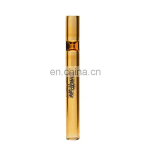 HQP-SY17 HongQiang Custom Top Quality Flat Mouth Glass Smoking Filter Tips Cigarette Holder Weed Rolling Tips thumbnail-2