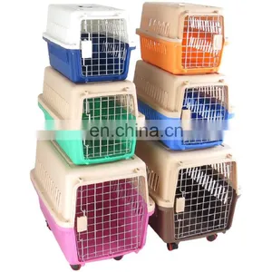 Wholesale Outdoor Portable Durable Travel Approved Airline Pet Dog Cages Carriers Houses thumbnail-1