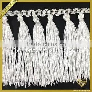 New Design 100% Silk Long Tassel Wholesale FT-007 thumbnail-4