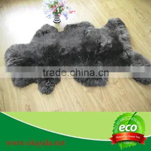 Wholesale Fur Trim Rug / Fur Trimming Rug thumbnail-1