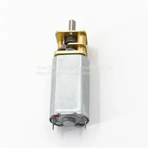 3v 5v 9v 12v dc Mini Gear Motor 13mm Electric Gear Motor With FF-050 dc Motor for Smart Door Lock thumbnail-4