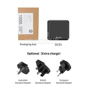 Innisfox 9600mAh Quick Wall Charger 3.0 High Capacity 9600Mah Power Bank With AC Charger and Foldable Plug thumbnail-5
