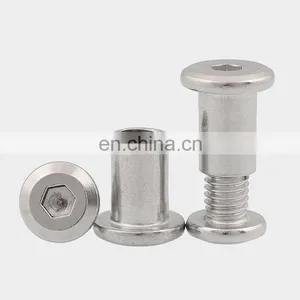 Stainless Steel Hexagon Socket M6 Flat Head Binding Screw thumbnail-1
