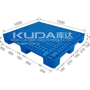 Warehouse Storage Solution of China Manufacturer 1210B WGJJ PLASTIC PALLET thumbnail-1