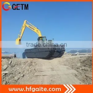 Brand New Amphibious Pontoons GET150P for 13-15 t Excavator Assembly HItachi Amphibious Excavator Supplier thumbnail-5