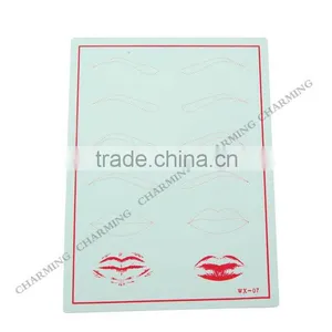 Latest Permanent Makeup Black Tattoo Practice Skin thumbnail-1