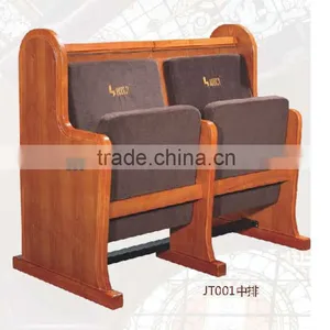 HONGJI Morden Wooden Church Pulpit for Sale (JT001) thumbnail-1