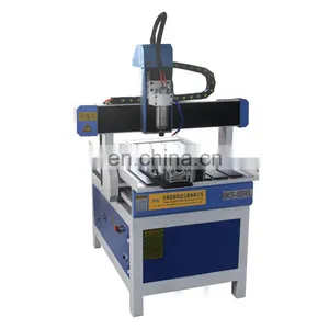 SENKE Hot Sale 4 Axis SKA-6060 6090 MINI CNC Cutter Wood Acrylic Metal Engraving Milling Machine thumbnail-1