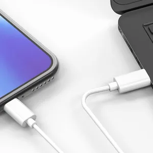 White Original Usbc to Lightning Cable for Apple Iphone 12 13 Fast Charger Mfi Certified Factory thumbnail-4